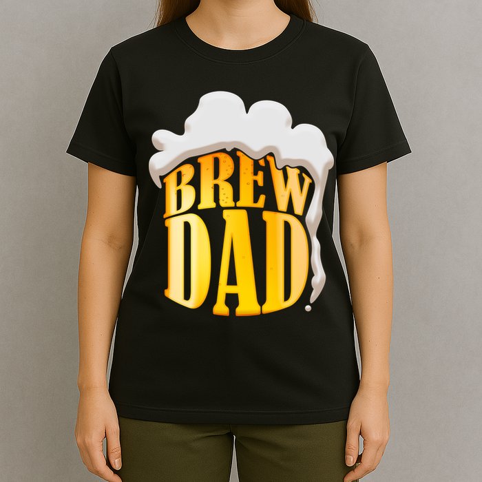 Brew Dad Matching Design T-Shirt