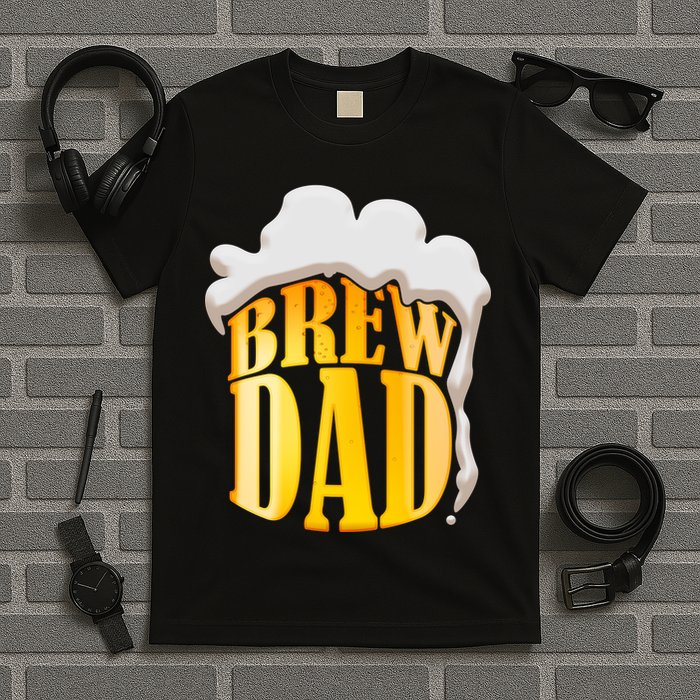 Brew Dad Matching Design T-Shirt