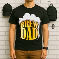 Brew Dad Matching Design T-Shirt