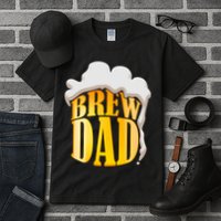 Brew Dad Matching Design Tall T-Shirt