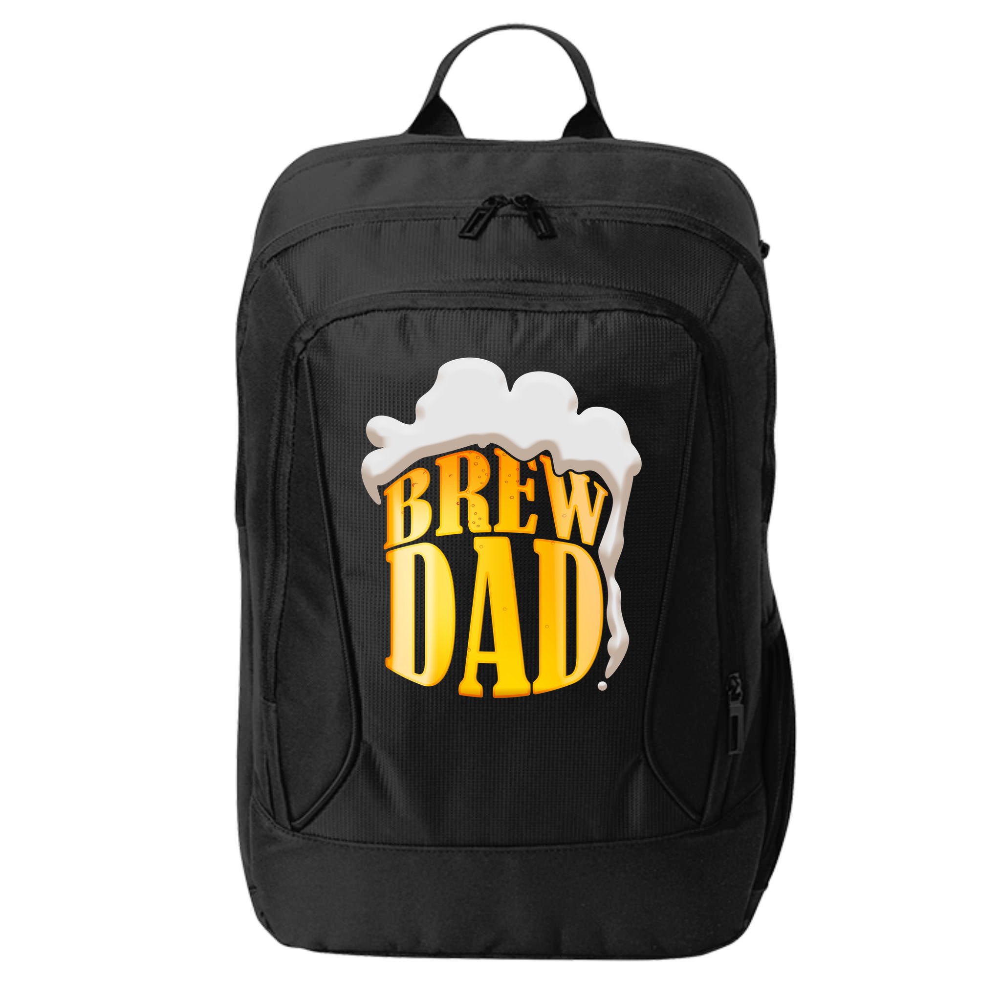 Brew Dad Matching Design City Backpack