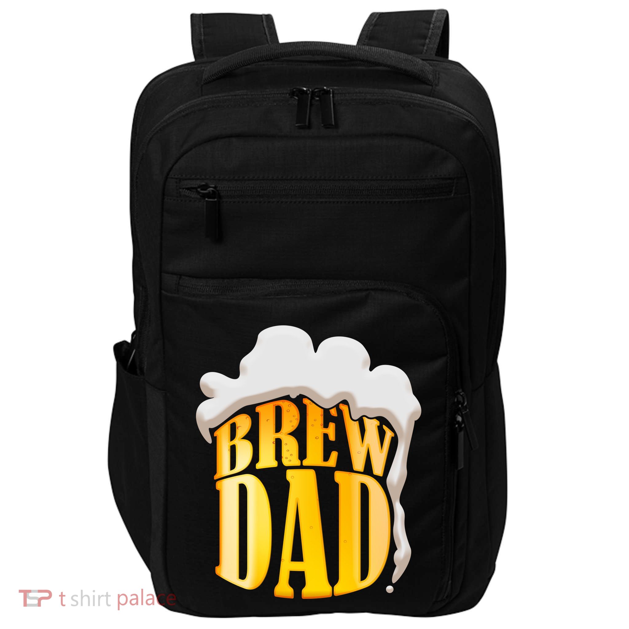 Brew Dad Matching Design Impact Tech Backpack