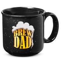 Brew Dad Matching Design 15oz Campfire Ceramic Mug