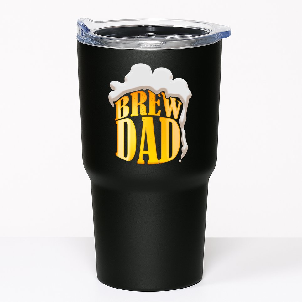 Brew Dad Matching Design Tumbler
