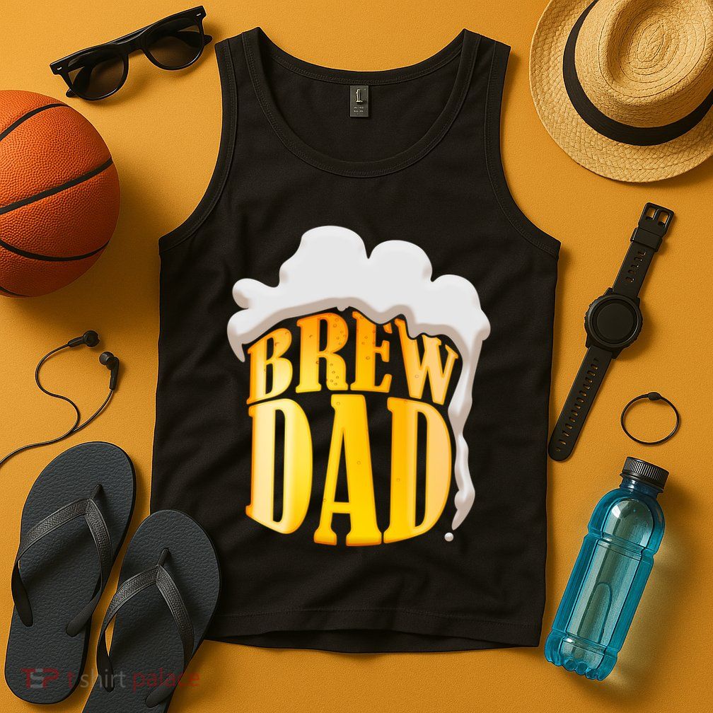 Brew Dad Matching Design Tank Top
