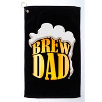 Brew Dad Matching Design Golf Towel