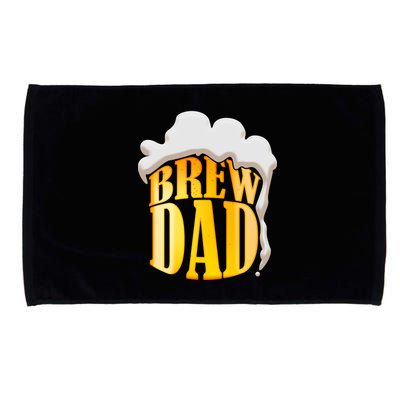 Brew Dad Matching Design Microfiber Hand Towel