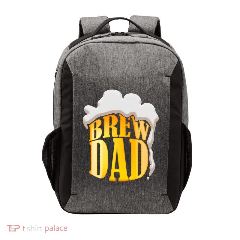 Brew Dad Matching Design Vector Backpack