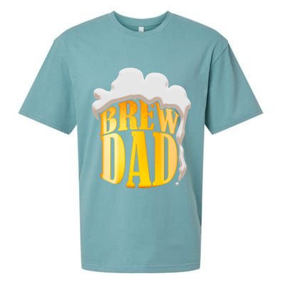 Brew Dad Matching Design Sueded Cloud Jersey T-Shirt