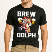 Brew Dolph Red Nose Reindeer Performance Shirt