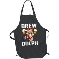 Brew Dolph Red Nose Reindeer Apron
