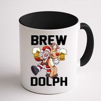 Brew Dolph Red Nose Reindeer Mug