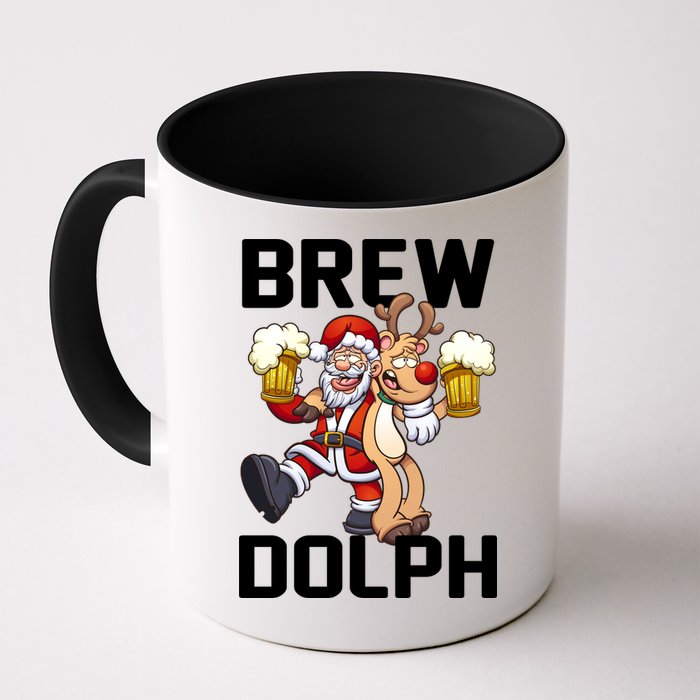 Brew Dolph Red Nose Reindeer Mug
