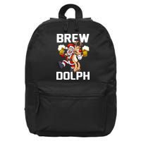 Brew Dolph Red Nose Reindeer 16 in Basic Backpack