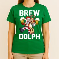 Brew Dolph Red Nose Reindeer T-Shirt