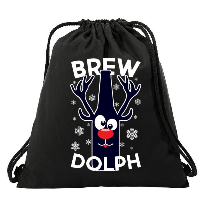 Brewdolph  Drawstring Bag