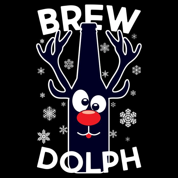 Brewdolph  Drawstring Bag