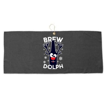 Brewdolph  Large Microfiber Waffle Golf Towel