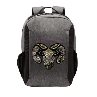 Bighorn Ram Flower Premium Vector Backpack