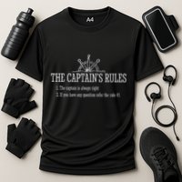 Boat Rules Funny Sayings Sailing Sail Boats Cooling Performance Crew T-Shirt