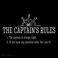 Boat Rules Funny Sayings Sailing Sail Boats Toddler T-Shirt