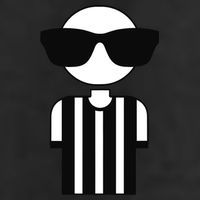 Blind Referee Funny Football Tank Top Adult Drive Performance Visor