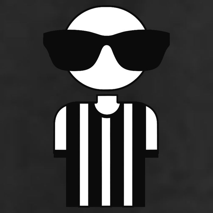 Blind Referee Funny Football Tank Top Adult Drive Performance Visor