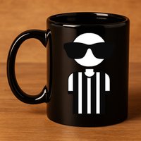 Blind Referee Funny Football Tank Top 11oz C Handle Ceramic Mug