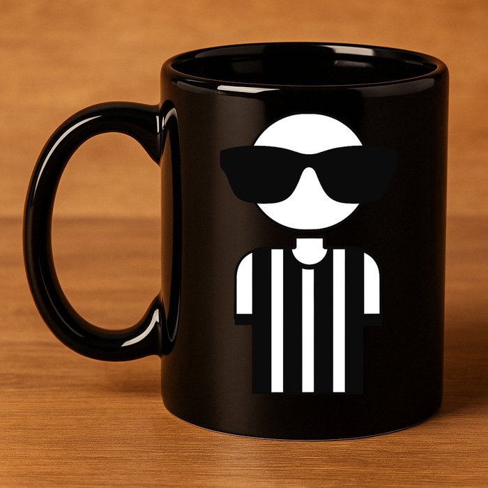 Blind Referee Funny Football Tank Top 11oz C Handle Ceramic Mug