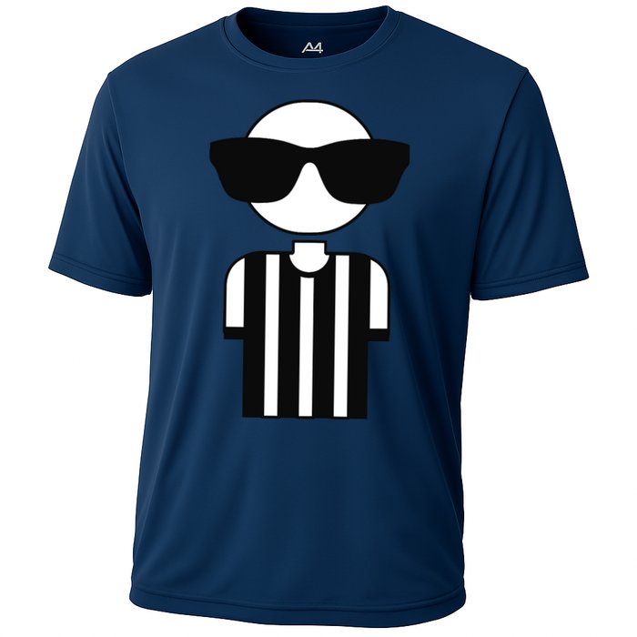 Blind Referee Funny Football Tank Top Cooling Performance Crew T-Shirt