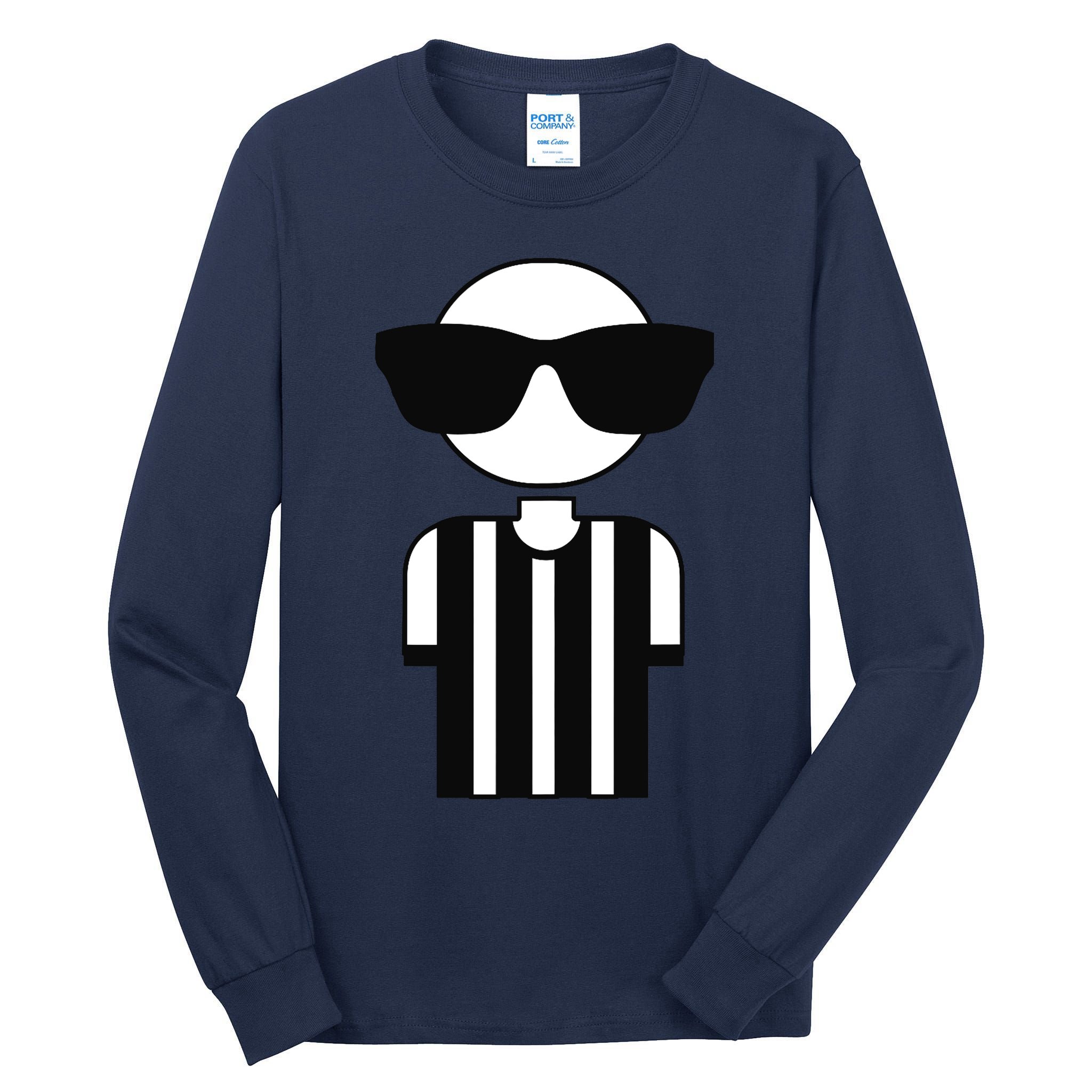 Blind Referee Funny Football Tank Top Tall Long Sleeve T-Shirt