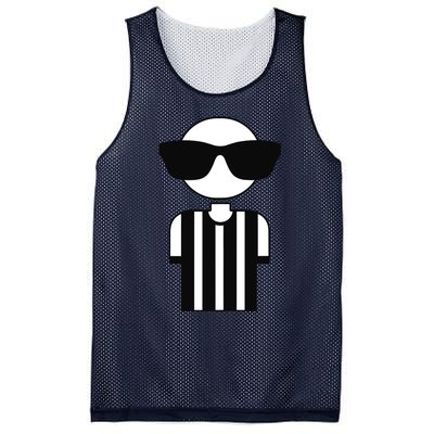 Blind Referee Funny Football Tank Top Mesh Reversible Basketball Jersey Tank