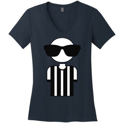 Blind Referee Funny Football Tank Top Women's V-Neck T-Shirt