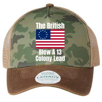 Betsy Ross Flag: The British Blew A 13 Colony Lead Legacy Tie Dye Trucker Hat