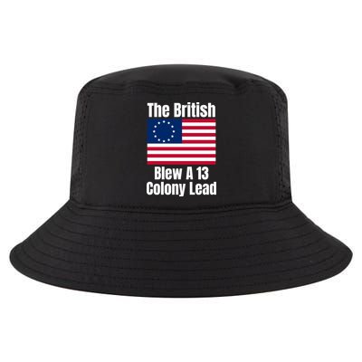 Betsy Ross Flag: The British Blew A 13 Colony Lead Cool Comfort Performance Bucket Hat