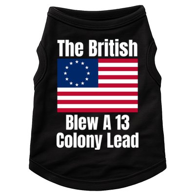 Betsy Ross Flag: The British Blew A 13 Colony Lead Doggie Tank