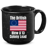 Betsy Ross Flag: The British Blew A 13 Colony Lead 15oz Campfire Ceramic Mug