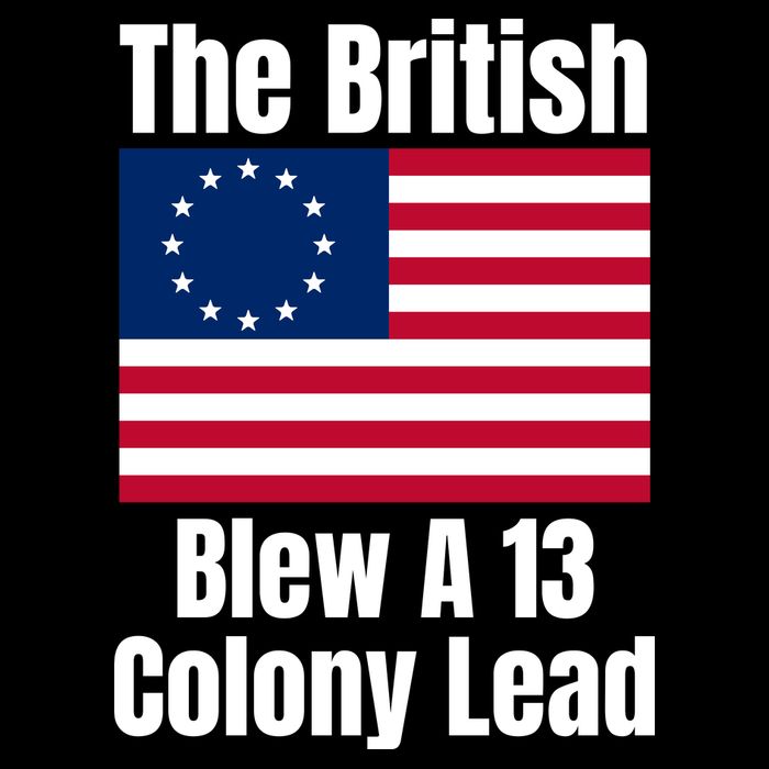 Betsy Ross Flag: The British Blew A 13 Colony Lead Drawstring Bag