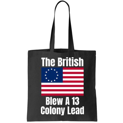 Betsy Ross Flag: The British Blew A 13 Colony Lead Bag