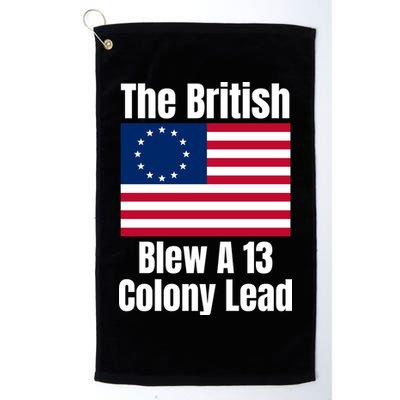 Betsy Ross Flag: The British Blew A 13 Colony Lead Golf Towel