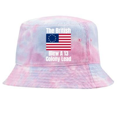 Betsy Ross Flag: The British Blew A 13 Colony Lead Tie-Dyed Bucket Hat