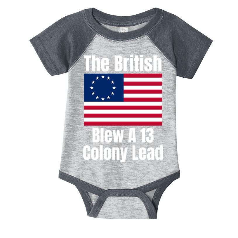 Betsy Ross Flag: The British Blew A 13 Colony Lead Infant Baby Jersey Bodysuit