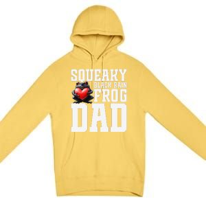 Black Rain Frog Dad Terrarium Enclosure Hide Rain Frog Premium Pullover Hoodie