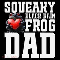 Black Rain Frog Dad Terrarium Enclosure Hide Rain Frog Tall T-Shirt