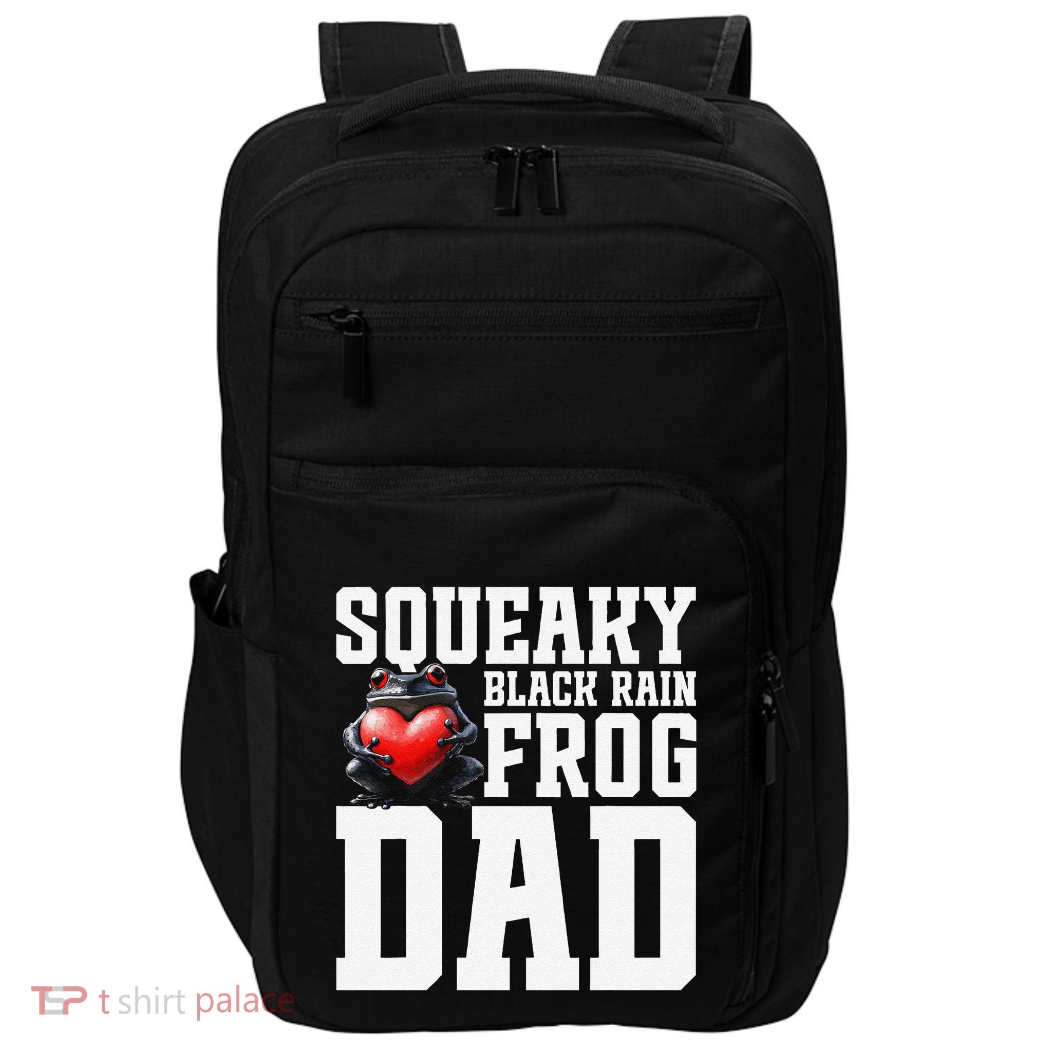 Black Rain Frog Dad Terrarium Enclosure Hide Rain Frog Impact Tech Backpack