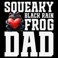 Black Rain Frog Dad Terrarium Enclosure Hide Rain Frog Cropped Pullover Crew