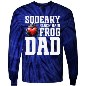 Black Rain Frog Dad Terrarium Enclosure Hide Rain Frog Tie-Dye Long Sleeve Shirt