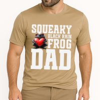 Black Rain Frog Dad Terrarium Enclosure Hide Rain Frog Cooling Performance Crew T-Shirt