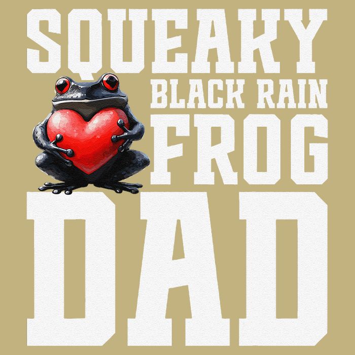 Black Rain Frog Dad Terrarium Enclosure Hide Rain Frog Cooling Performance Crew T-Shirt