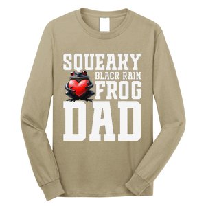 Black Rain Frog Dad Terrarium Enclosure Hide Rain Frog Long Sleeve Shirt